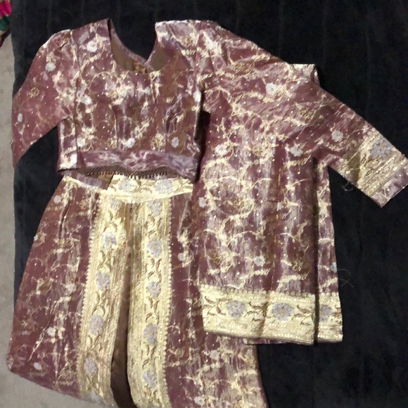 Three piece lengha - Picture 1 of 1